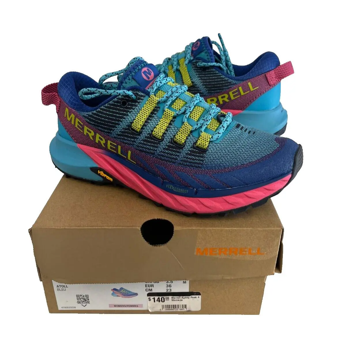 Merrell shoes - Agility Peak 4 - Agility Peak - J135112 - Blue 10