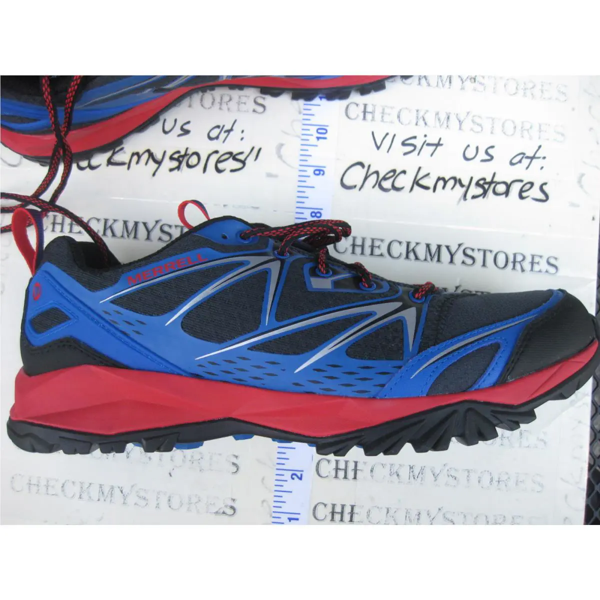 Merrell shoes - PLEASE SELECT AT TOP, S:: BLUE MULTI 5