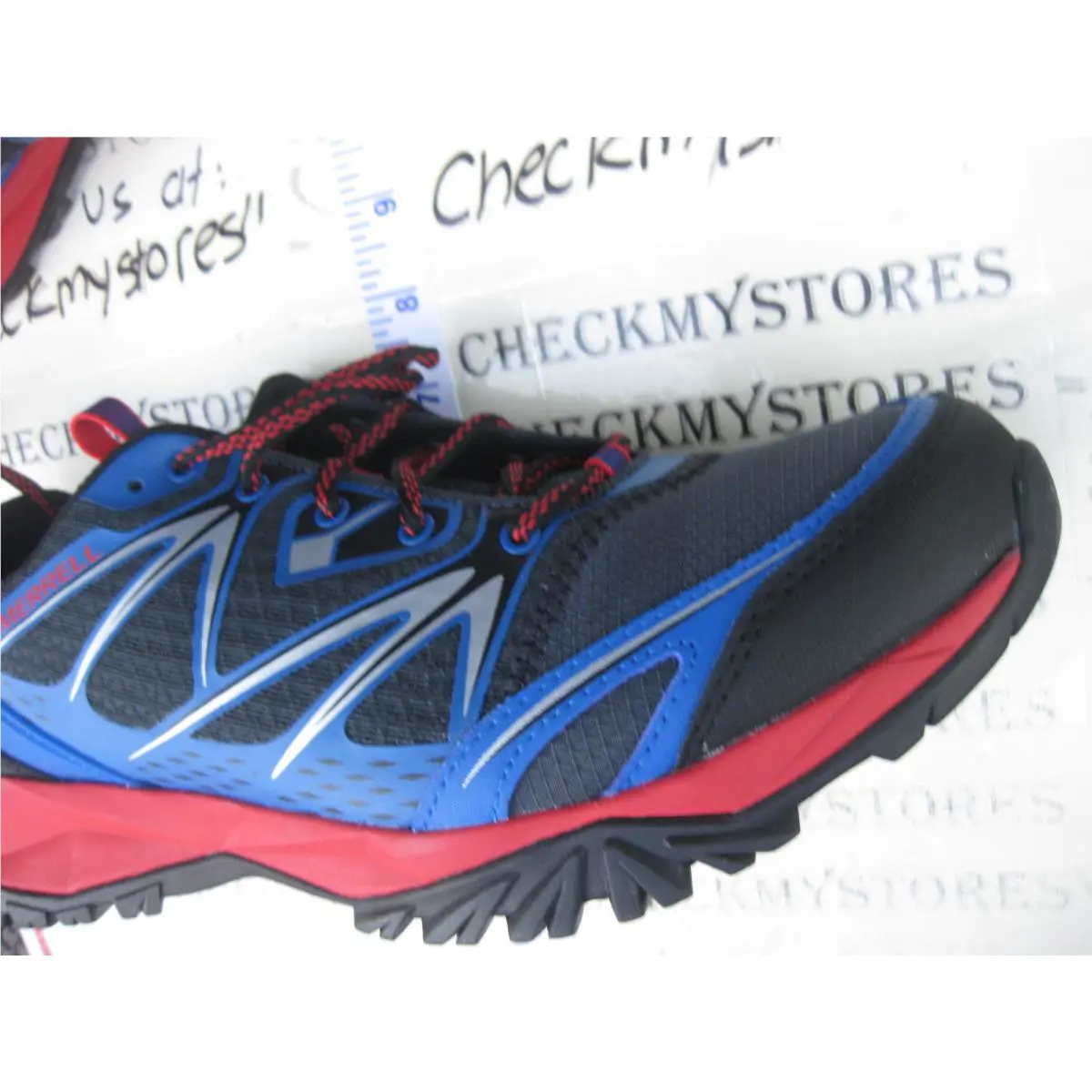 Merrell shoes - PLEASE SELECT AT TOP, S:: BLUE MULTI 6