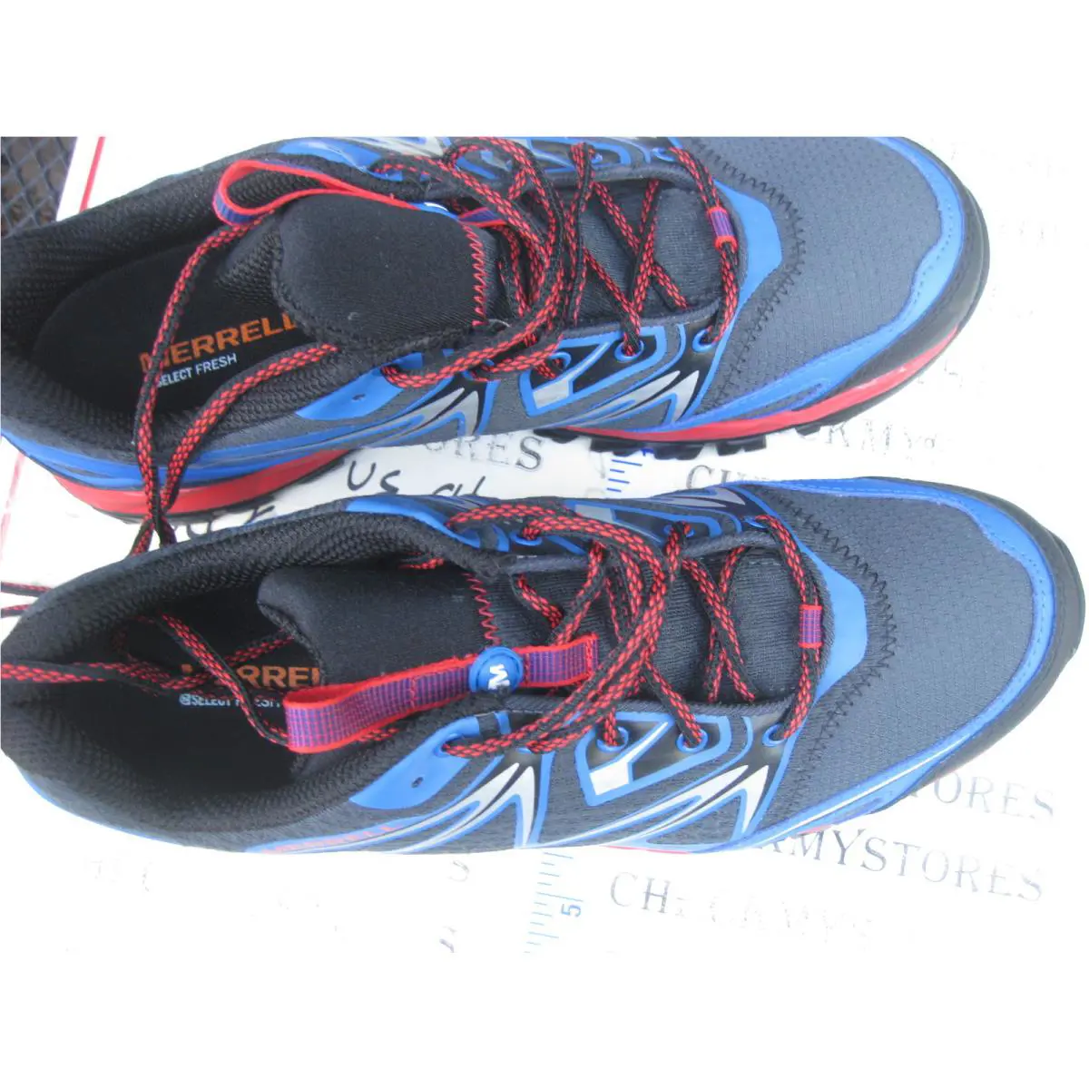 Merrell shoes - PLEASE SELECT AT TOP, S:: BLUE MULTI 9