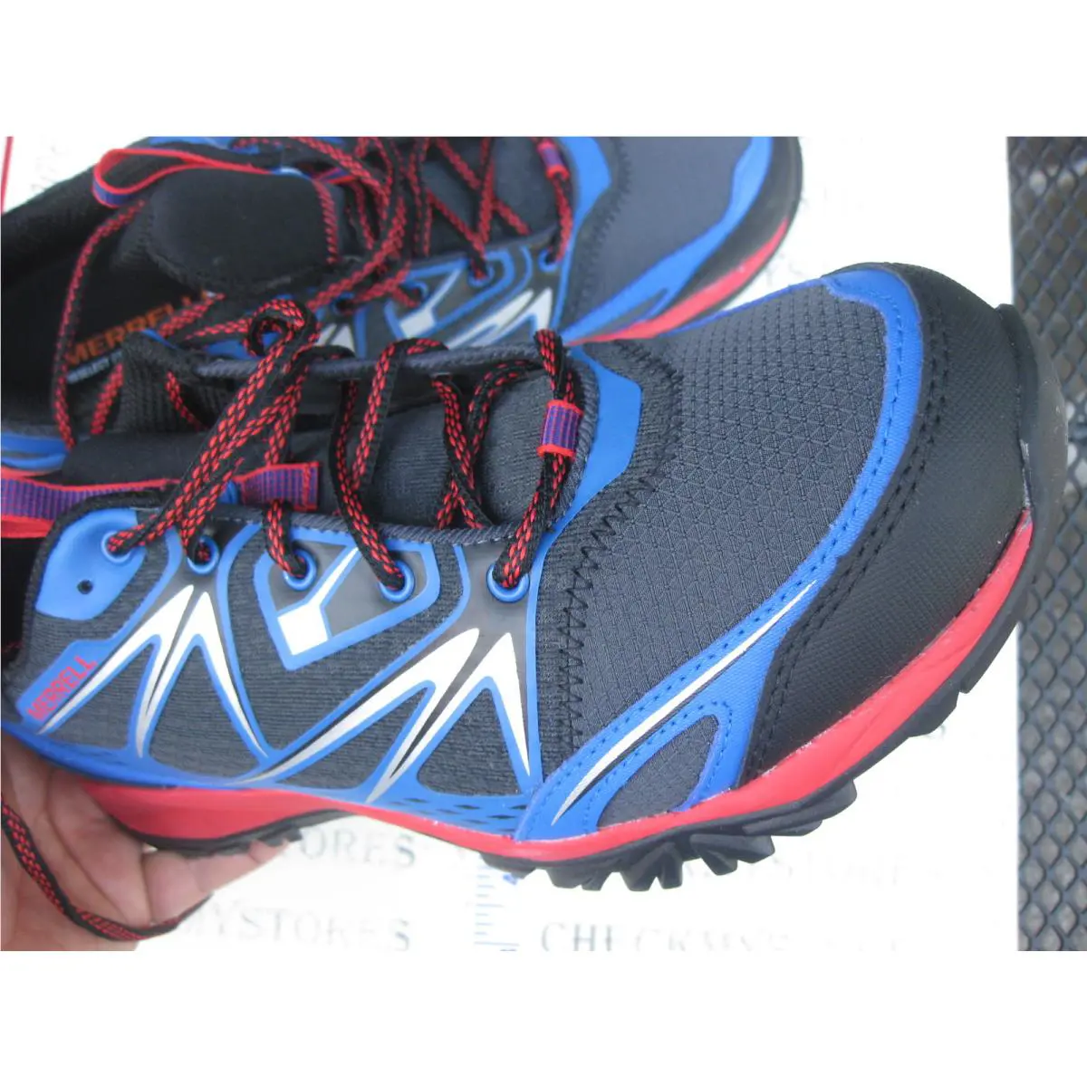 Merrell shoes - PLEASE SELECT AT TOP, S:: BLUE MULTI 4