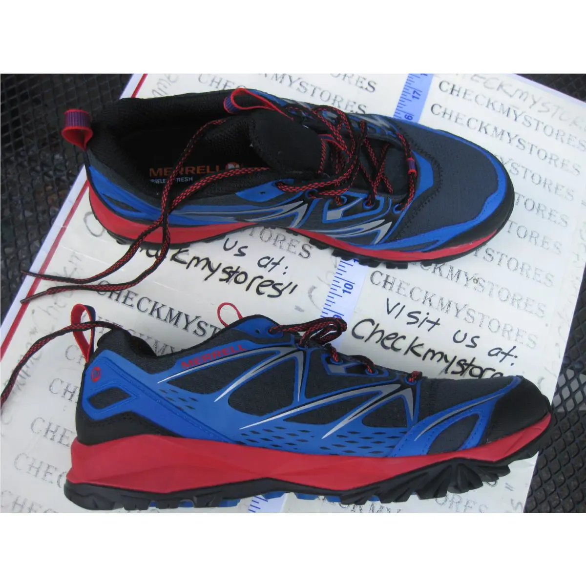 Merrell shoes - PLEASE SELECT AT TOP, S:: BLUE MULTI 11