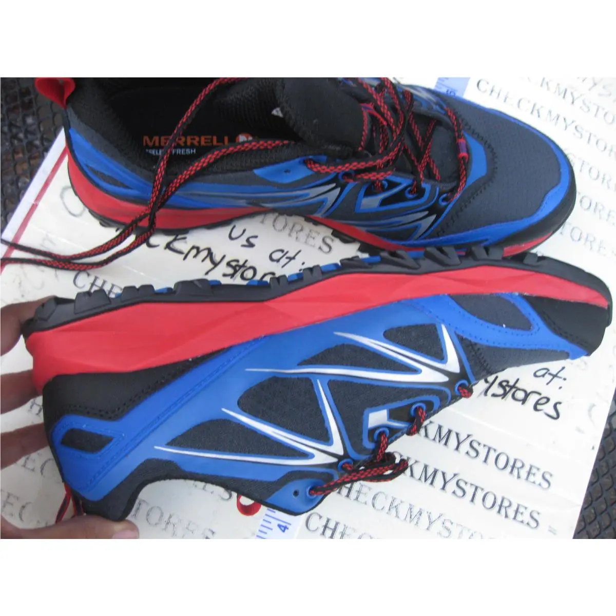Merrell shoes - PLEASE SELECT AT TOP, S:: BLUE MULTI 13