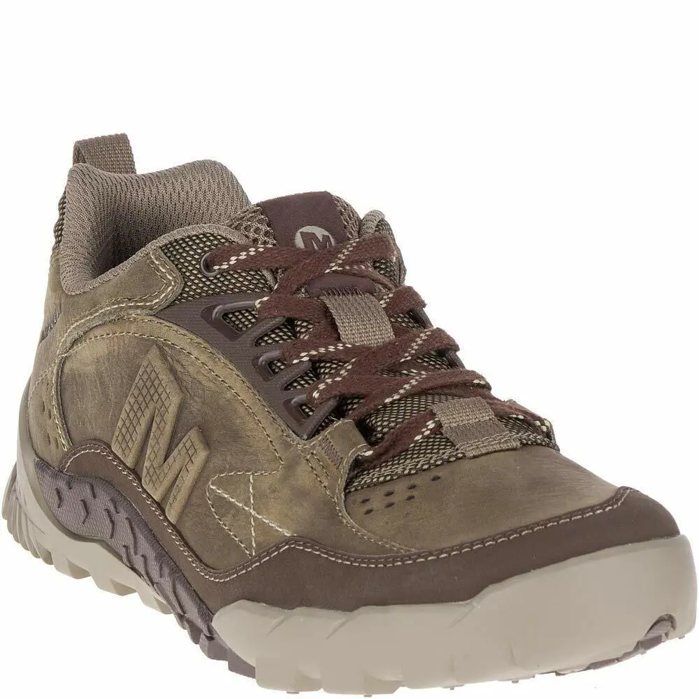 Merrell J91801 Men`s Annex Trak Low Waking Hiking Shoe Cloudy Brown - Brown