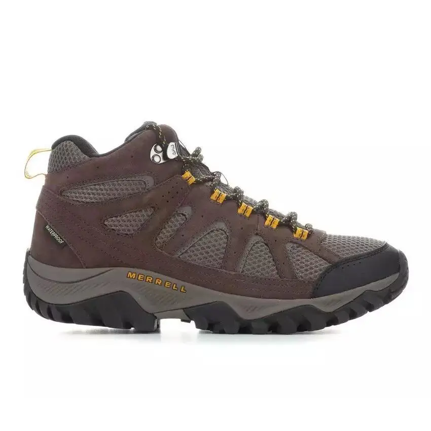 Merrell shoes - Merrell Oakcreek Mid Waterproof - Oakcreek Mid Waterproof - J036401 - Espresso 5