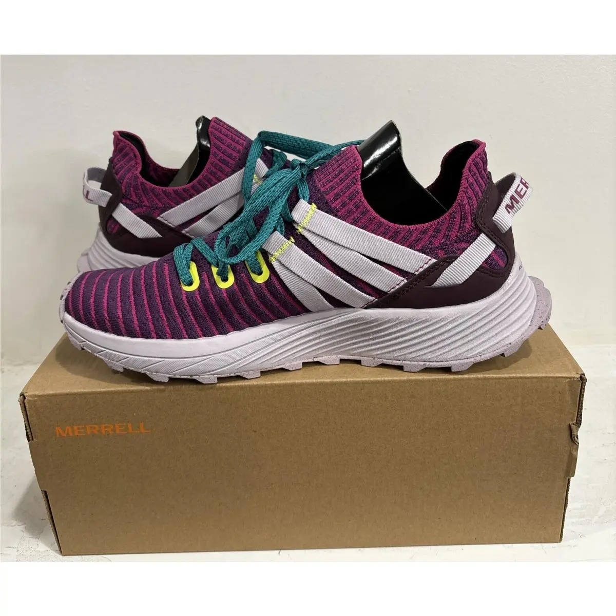 Merrell shoes - MERRELL Embark Moc Sneaker - Embark Moc Sneaker - J067278 - FUCHSIA 4