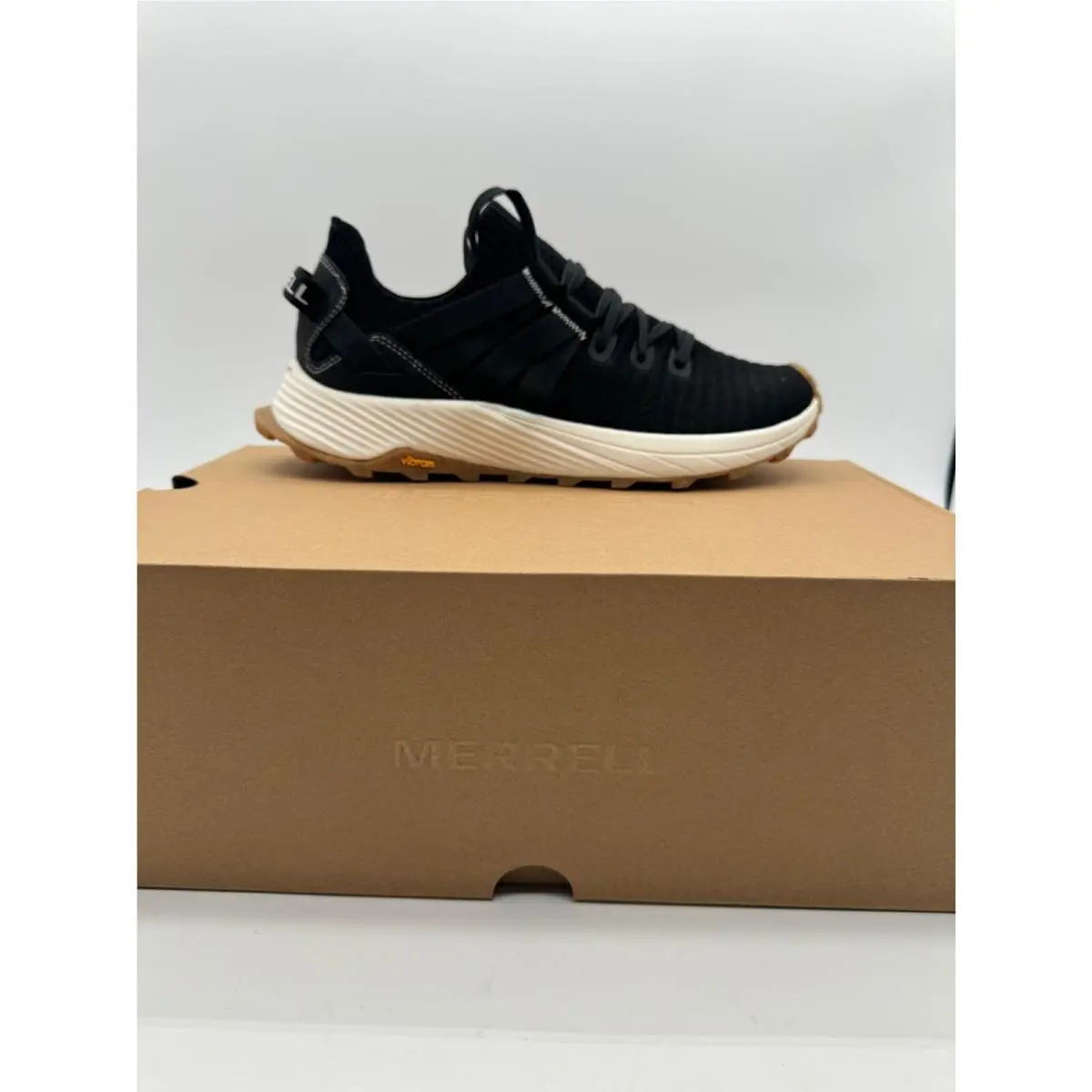Merrell shoes - EMBARK LACE - EMBARK LACE - J004671 - BLACK/WHITE 6