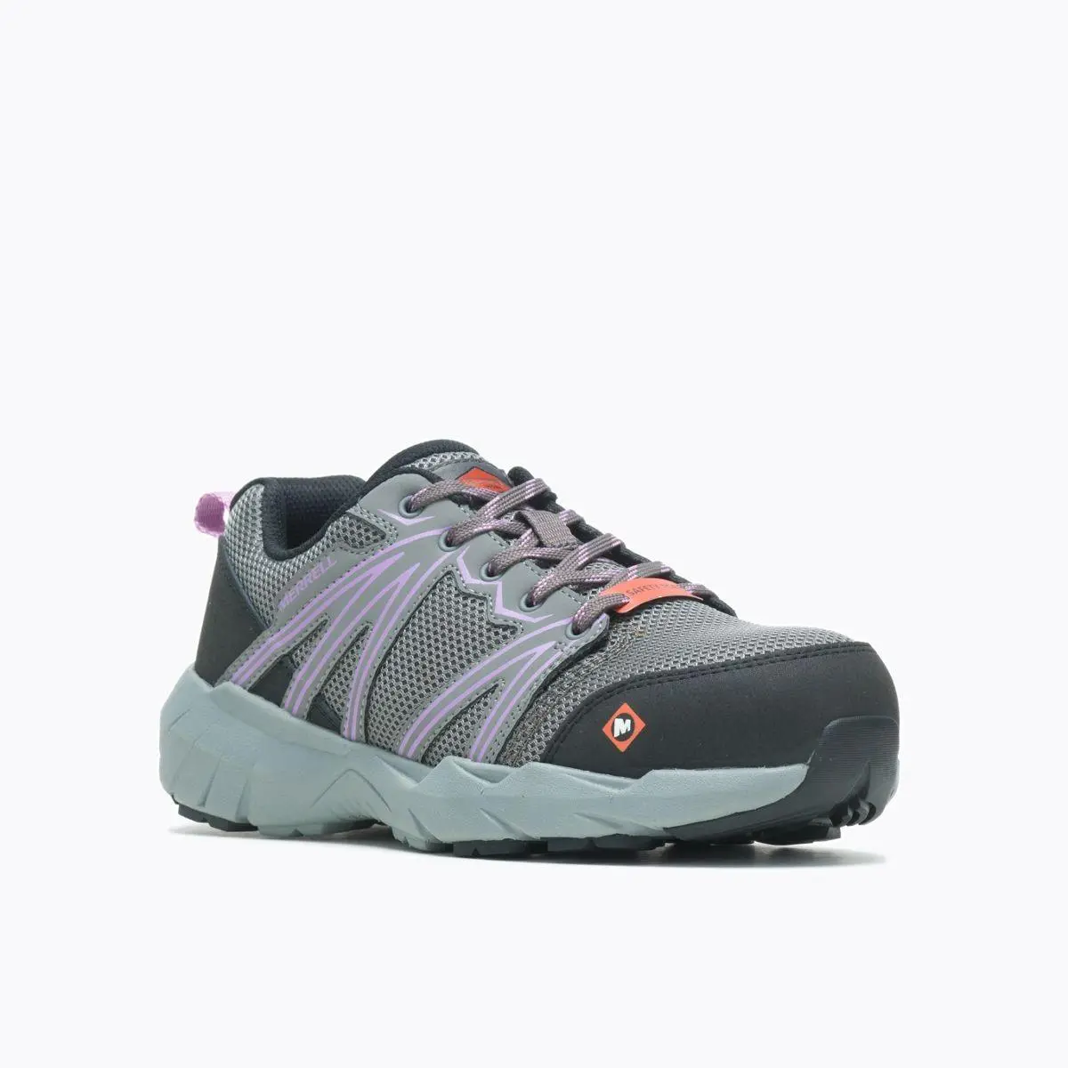 Merrell Work Women`s Fullbench Superlite Alloy Toe Work Shoe Charcoal - J099410
