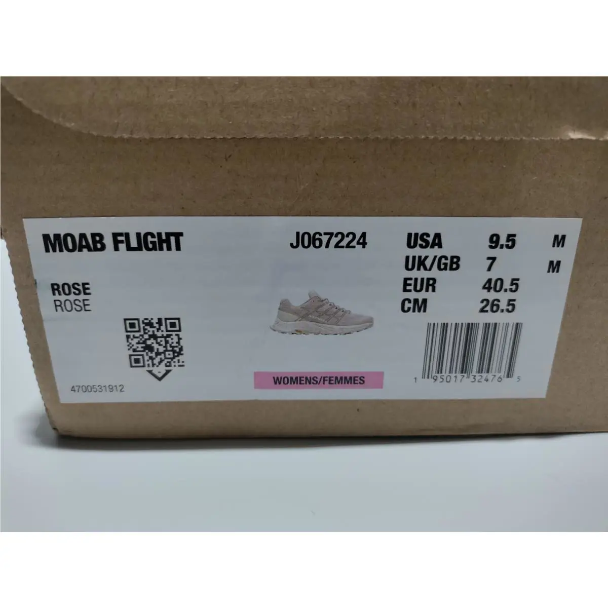 Merrell shoes - Merrell Moab Flight - Moab Flight - J067224 - Pink 12