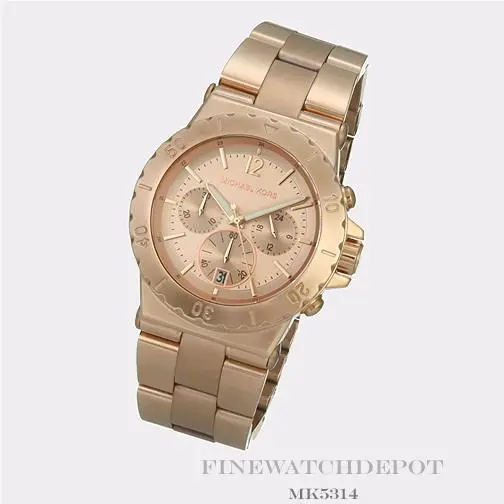 Stainless Steel Women`s Dylan Rose Gold-tone  Watch MK5314 by Michael Kors