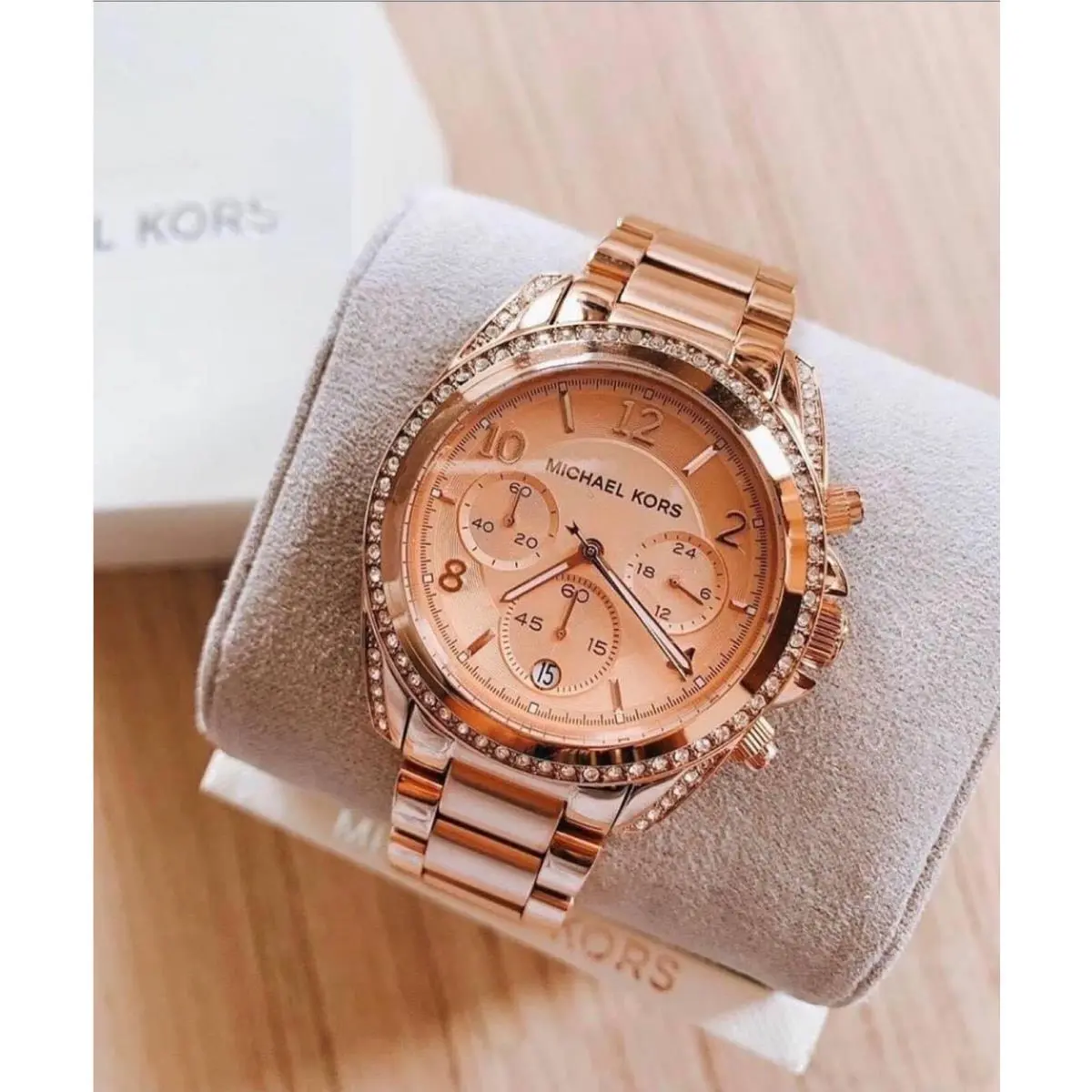 Michael Kors Blair Rose Gold Chronograph MK5263 Women`s Watch