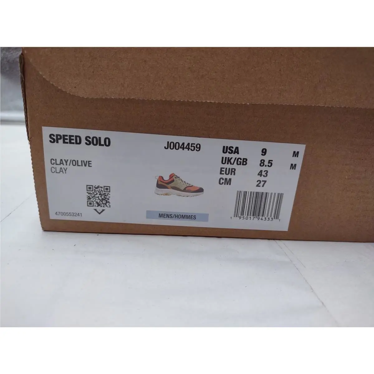 Merrell shoes - Merrell Speed Solo - Speed Solo - J004459 - Clay/Olive 1