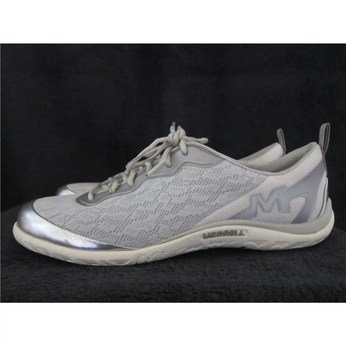 Merrell shoes - Breeze - Breeze - White & Silver (UPC: 018465501185) 0