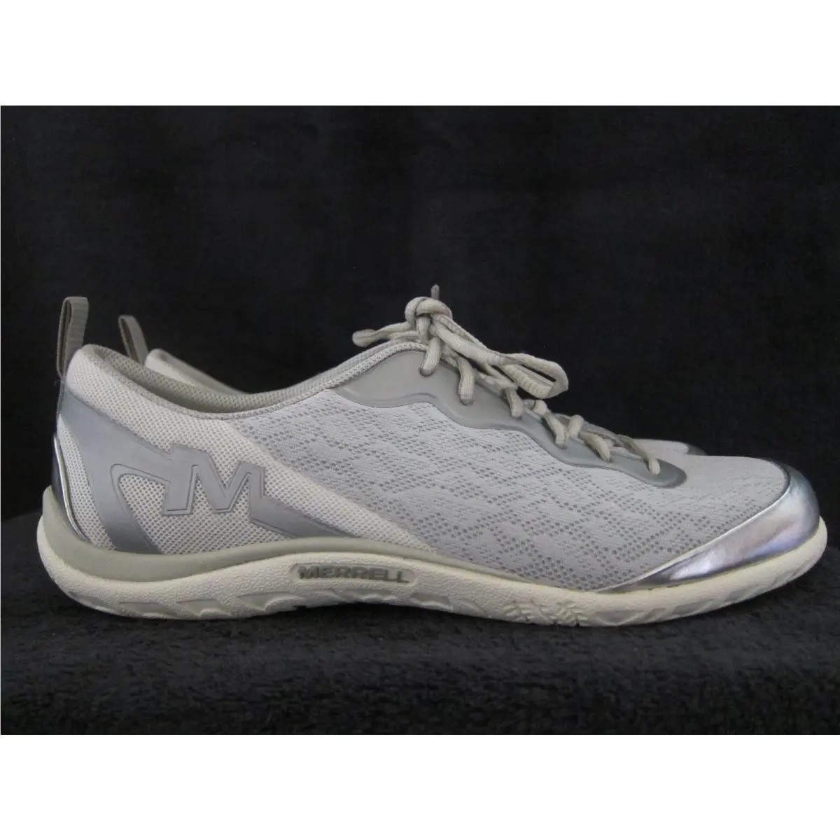 Merrell shoes - Breeze - Breeze - White & Silver (UPC: 018465501185) 2