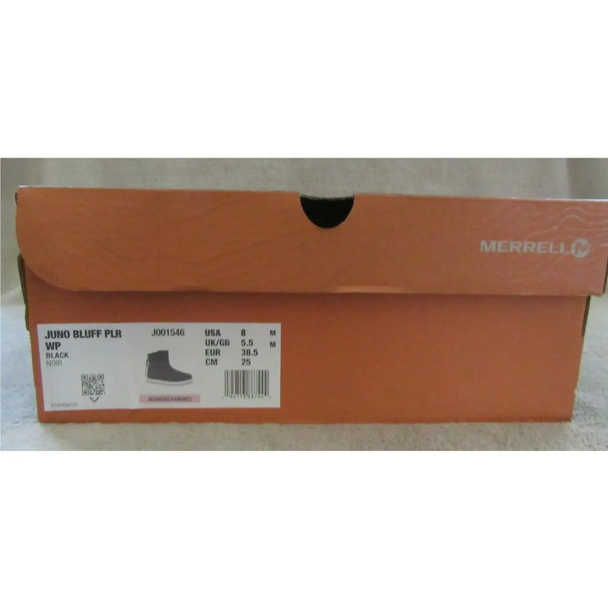 Merrell shoes - MERRELL J001546 Juno Bluff Polar - Black (UPC: 194713887444) 10