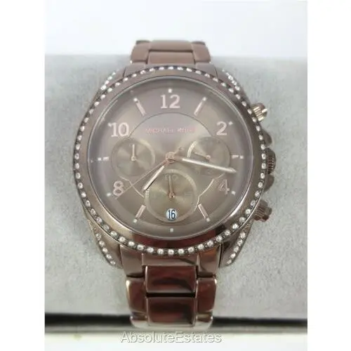 Michael Kors Ladies Blair Chronograph Sable Watch - MK6764
