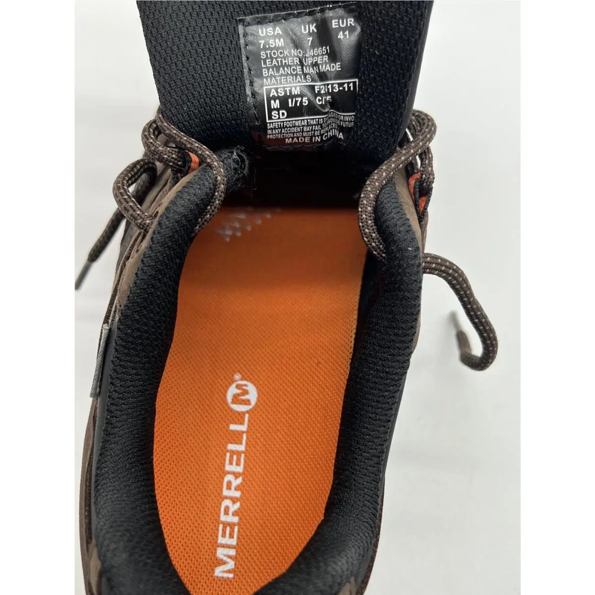 Merrell shoes - MERRELL - ESPRESSO BLACK 8