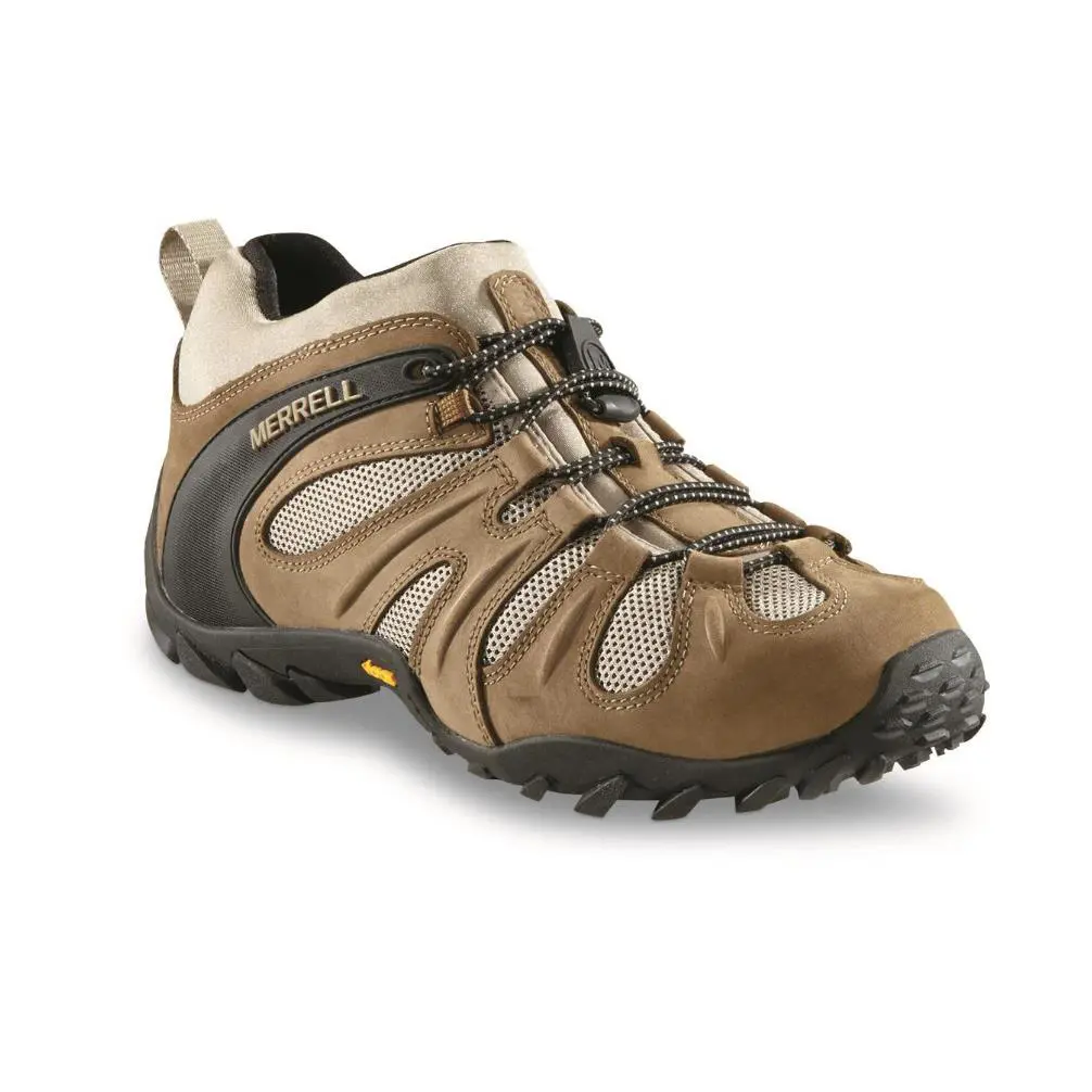 Merrell Chameleon 8 Stretch Men`s Brown Sneaker Z4327 Size 14 M - Brown