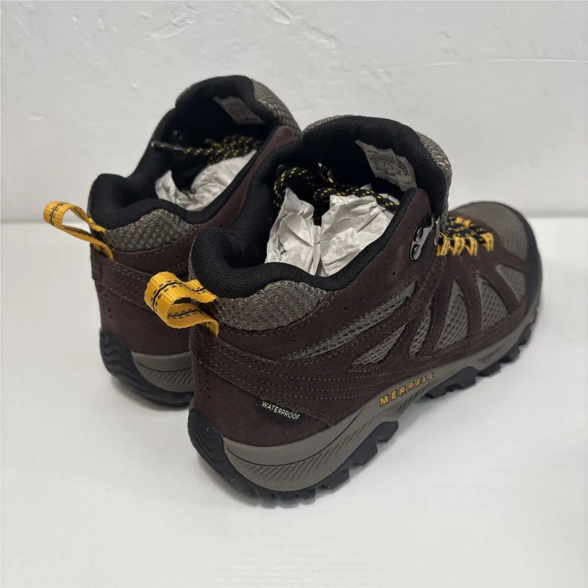 Merrell shoes - Merrell Oakcreek Mid Waterproof - Oakcreek Mid Waterproof - J036401 - Espresso 8