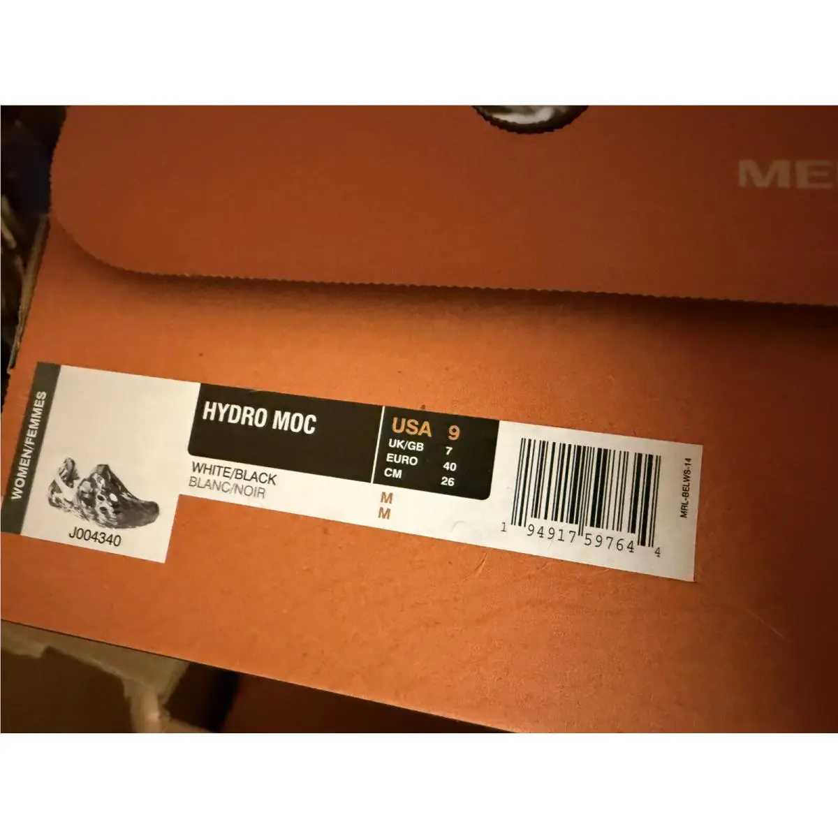 Merrell shoes - Merrell Hydro - Hydro - Black & White 8