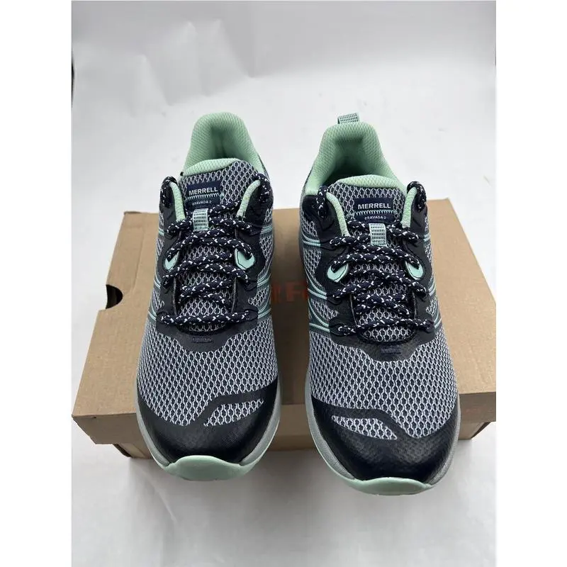 Merrell shoes - BRAVADA 2 BREEZE - BRAVADA BREEZE - J037360 - ROCK/NAVY 0