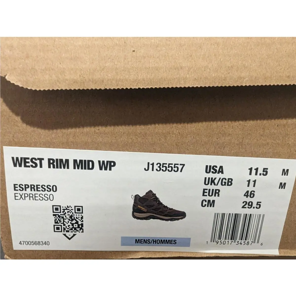 Merrell shoes - Espresso 4