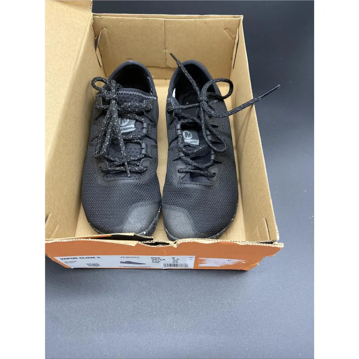Merrell shoes - Vapor Glove 5 - Vapor Glove - J135372 - Black (UPC: 194713977749) 8