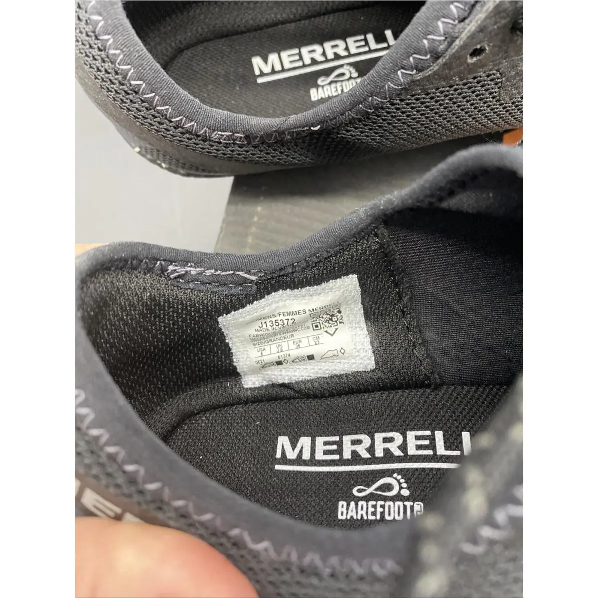 Merrell shoes - Vapor Glove 5 - Vapor Glove - J135372 - Black (UPC: 194713977749) 4