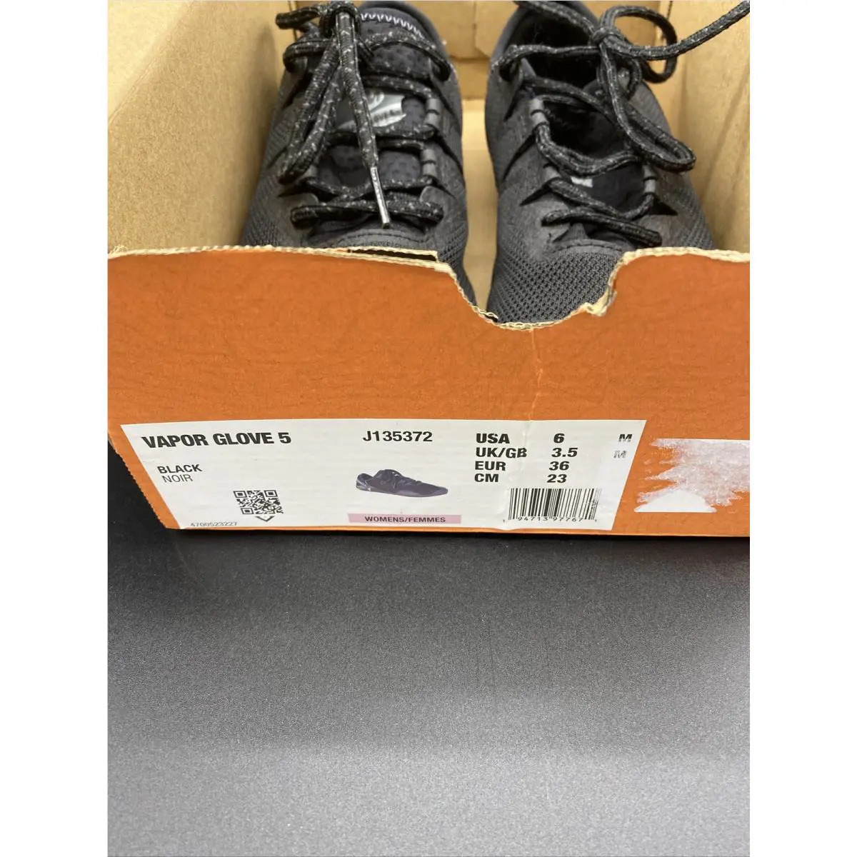 Merrell shoes - Vapor Glove 5 - Vapor Glove - J135372 - Black (UPC: 194713977749) 7