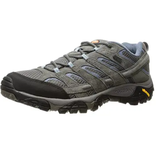 Merrell Womens Moab 2 Granite Hiking Shoes Size 7.5 1812987 Wide