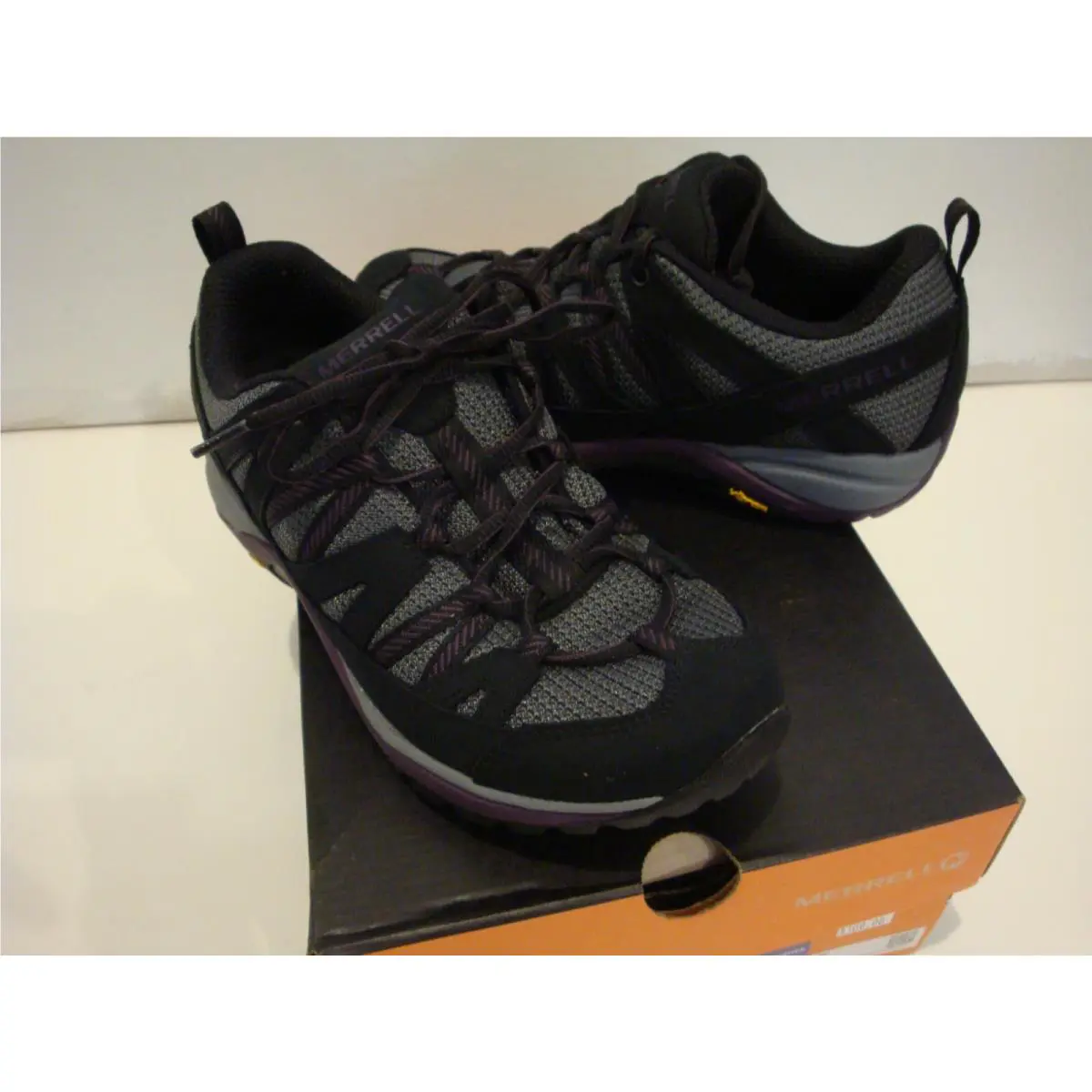 Merrell shoes - Merrell Siren Sport 3 WP - J035328 - Black/Blackberry (UPC: 194713198175) 2