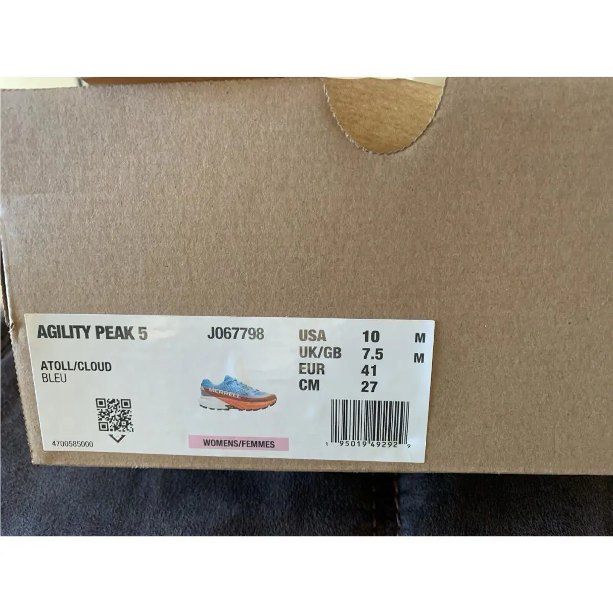 Merrell shoes - Merrell AGILITY PEAK 5 - AGILITY PEAK - J067798 - As Pictured 6