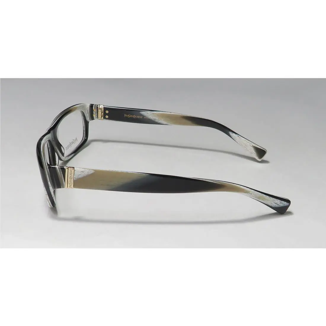 Yves Saint Laurent eyeglasses - 2312 - Dark Horn, Frame: Beige