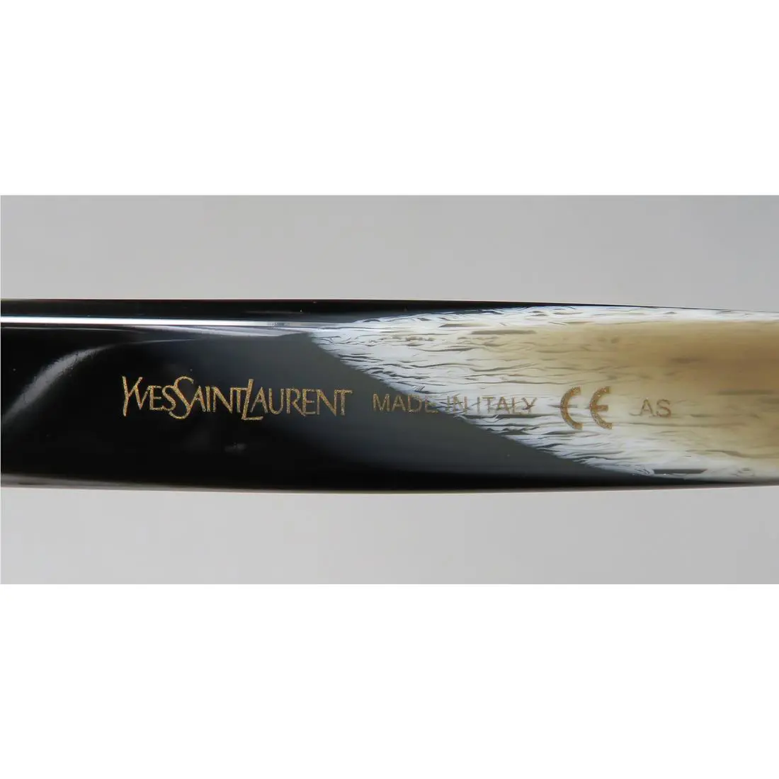 Yves Saint Laurent eyeglasses - 2312 - Dark Horn, Frame: Beige