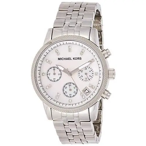 Michael Kors Women`s Ritz Silver-tone Watch MK5020