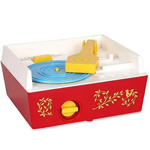 Classic Record Player 1971 Fisher Price Change-a-record Music Box Basic Fun