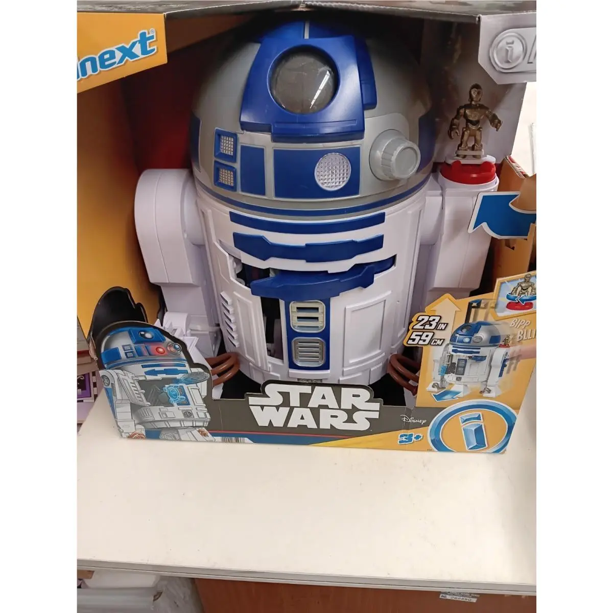 Fisher-price Imaginext Star Wars Toy R2-D2 17.5 in Tall with Lights Sounds
