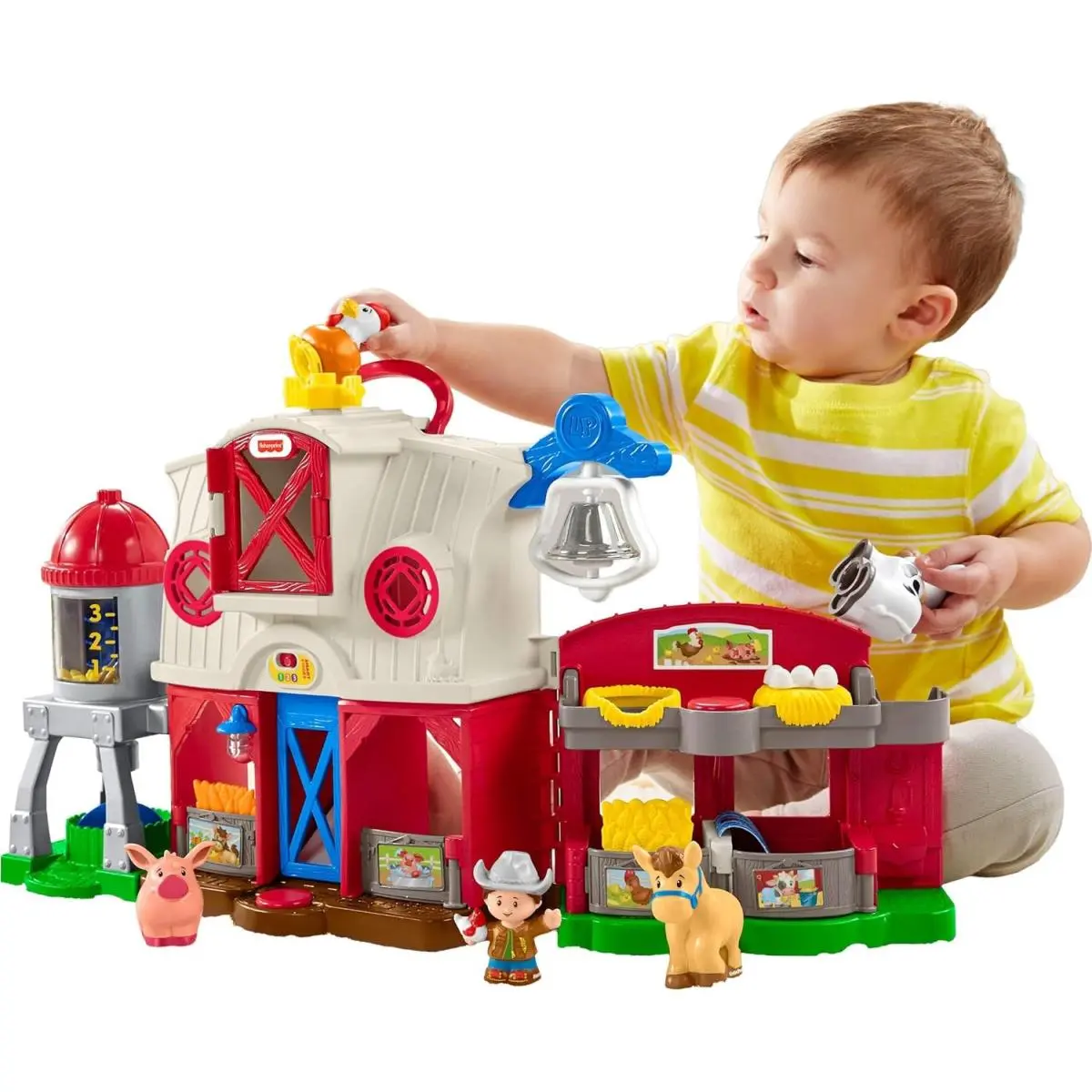 Fisher-price Little People Caring For Animals Farm Playset