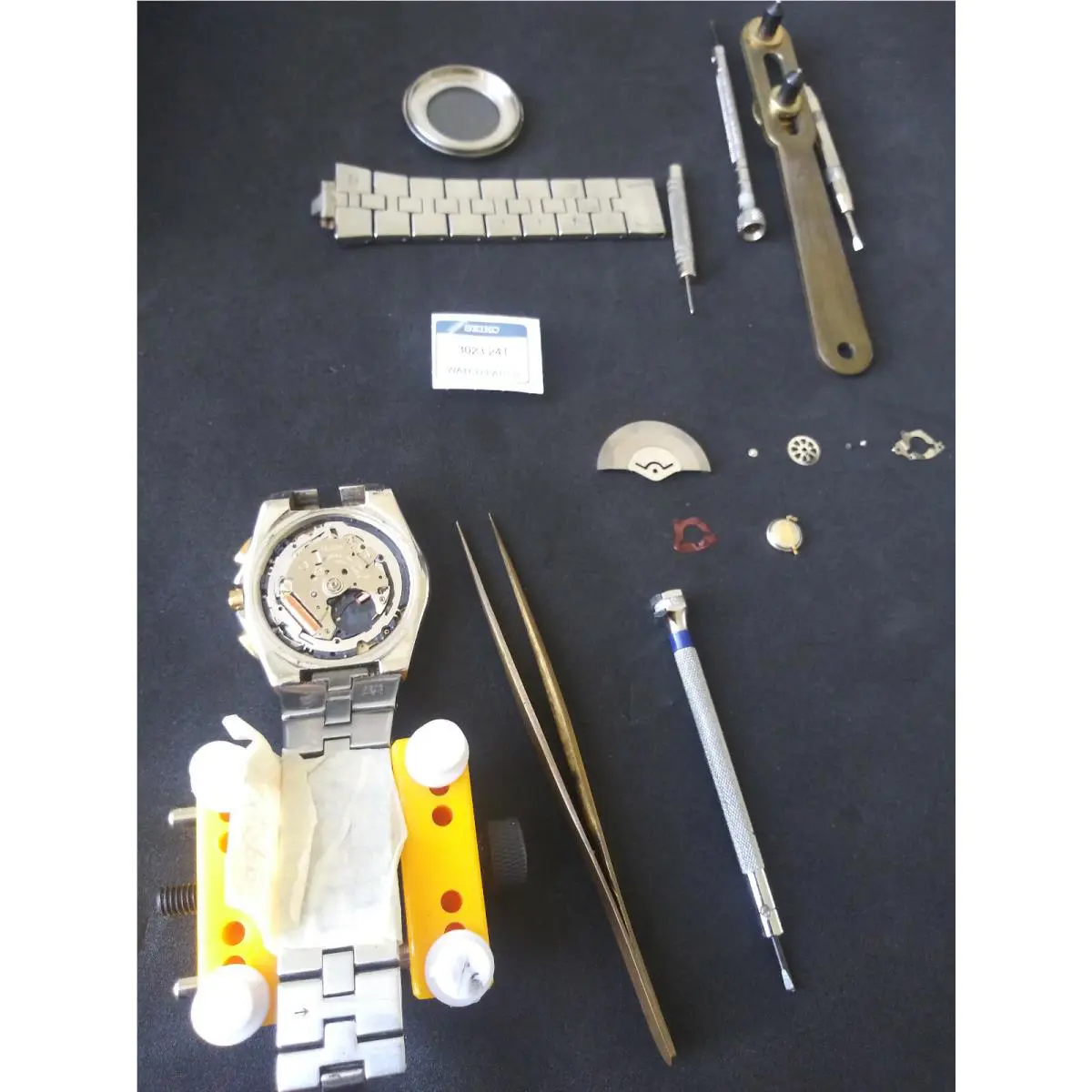 Seiko Kinetic Capacitor Replacement Watch Service 5M42 5M43 5M45 5M62 5M63 5M65