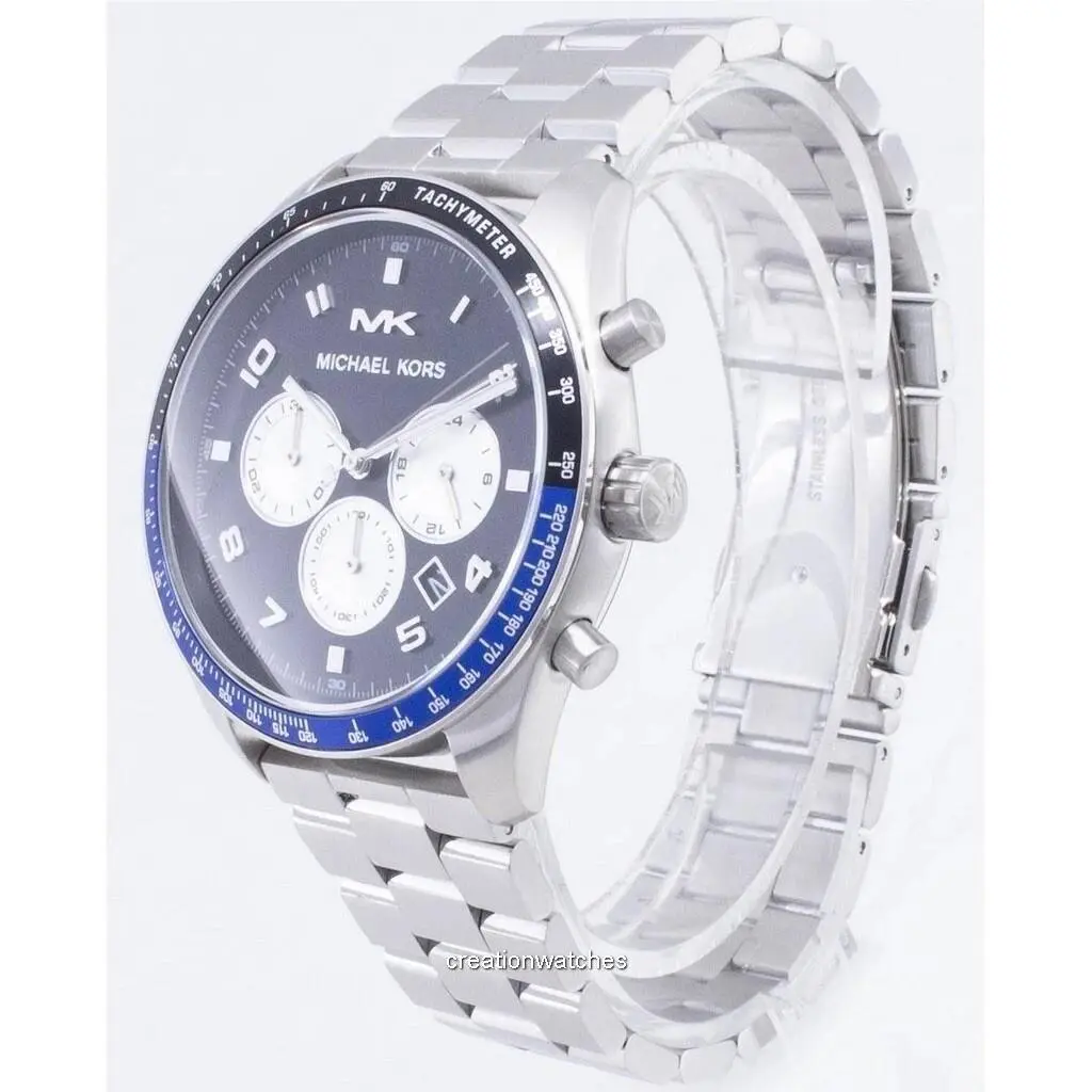 Michael Kors MK8682 Keaton Chronograph Quartz Watch with Stainless Steel Strap