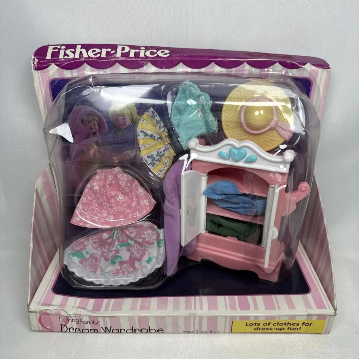 Fisher Price Loving Family Dream Wardrobe Closet Dollhouse Furniture