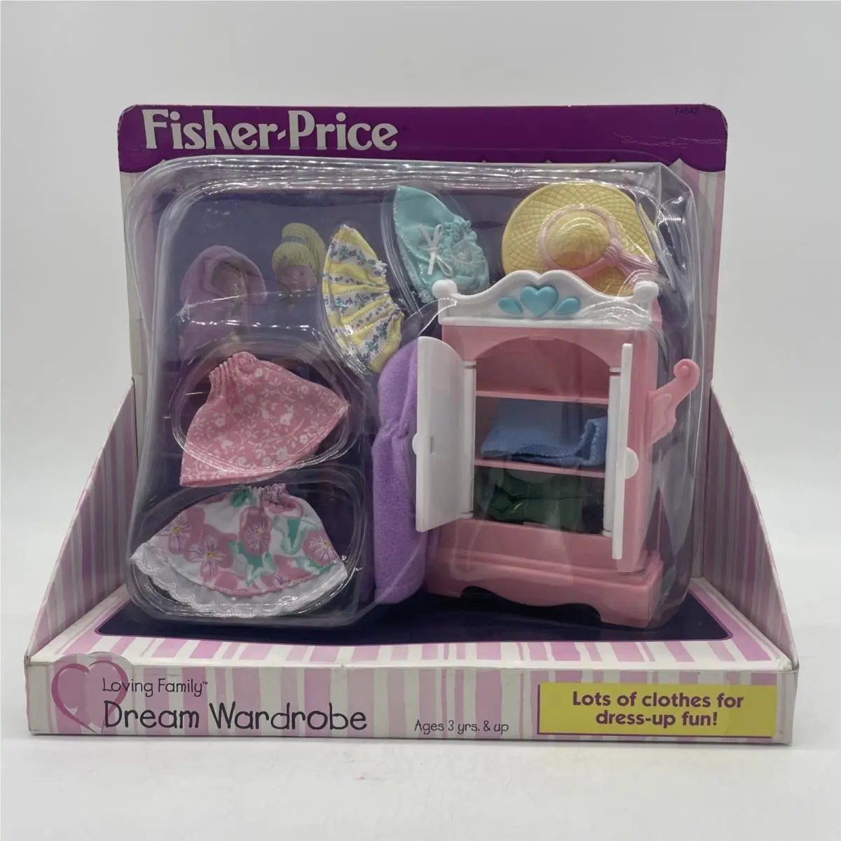 Fisher Price Loving Family Dream Wardrobe Closet Dollhouse Furniture