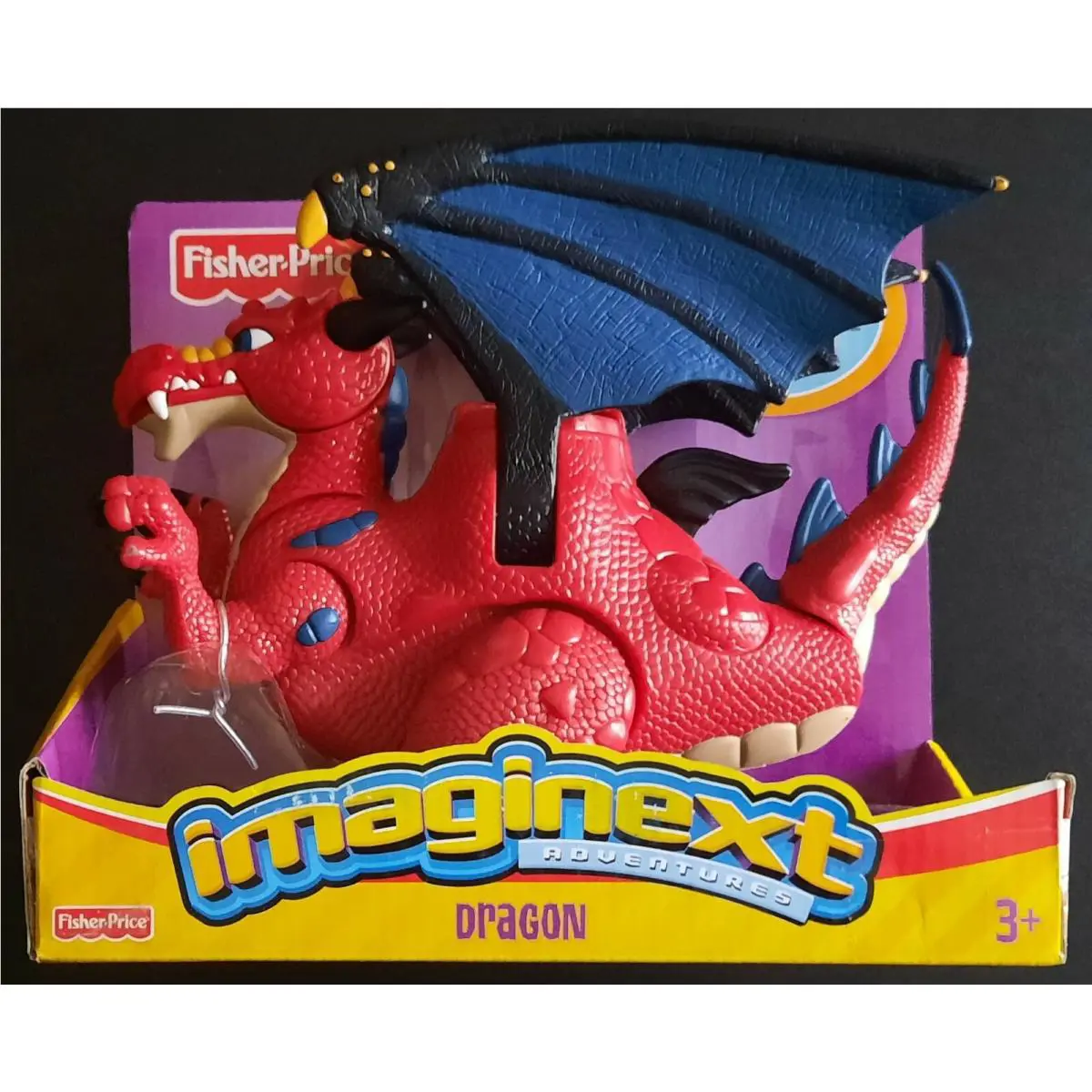 Fisher Price - Imaginext Adventures - Dragon Vintage Toy From 2006
