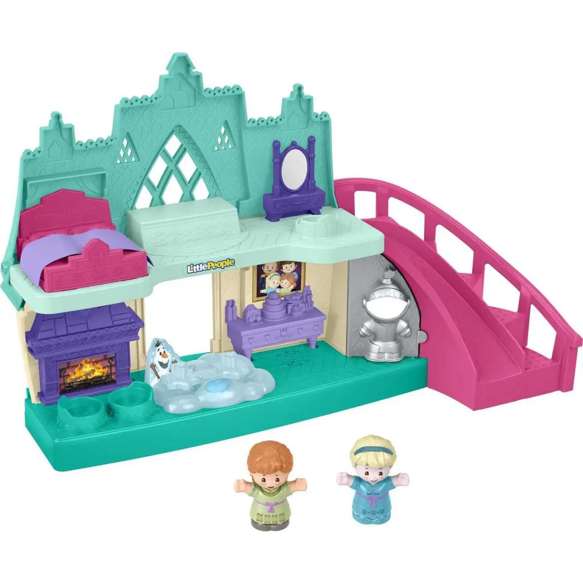 Fisher-price Little People Toddler Toy Disney Frozen Arendelle Castle