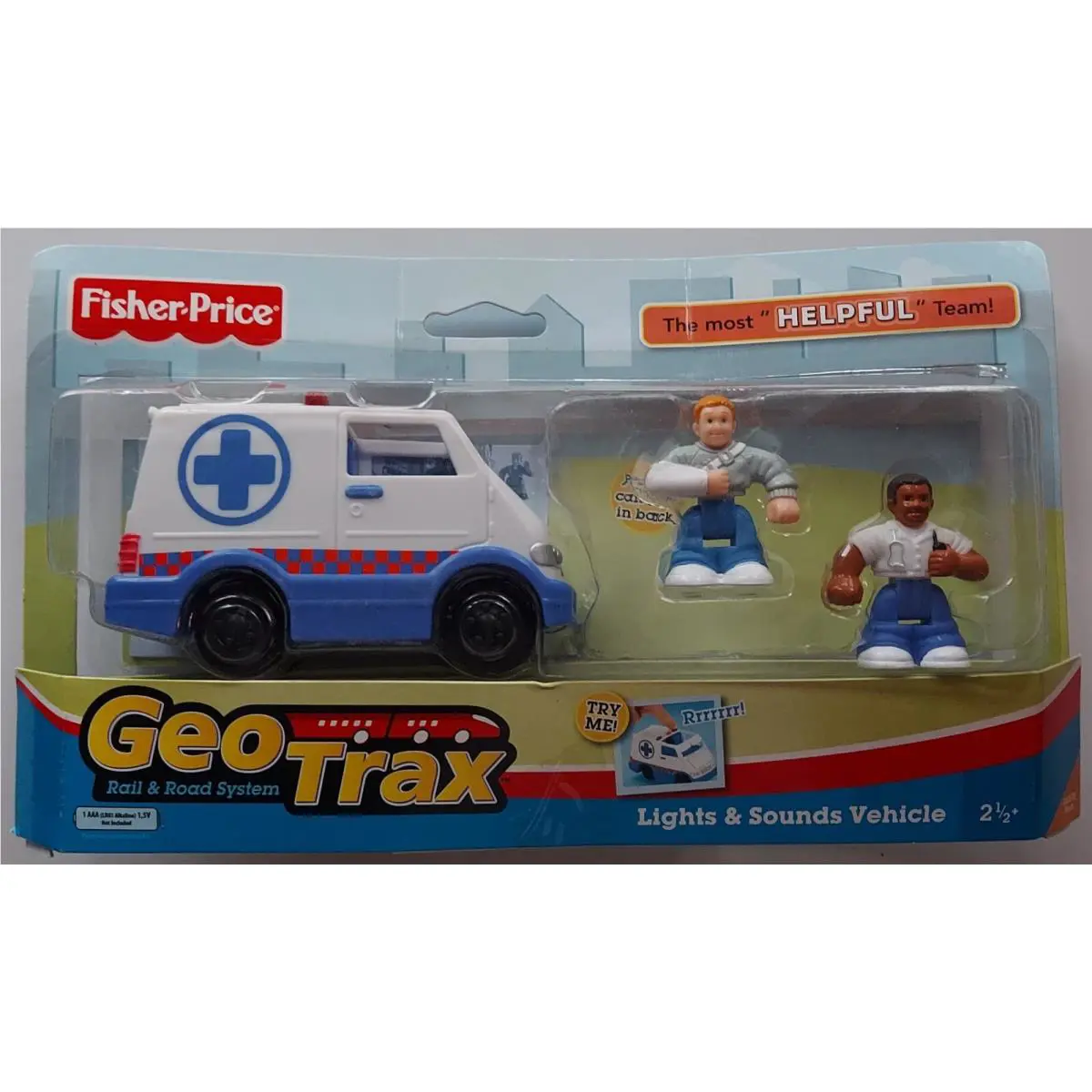 Fisher Price Geo Trax The Most Helpful Team Toy Train - - Vintage From 2007
