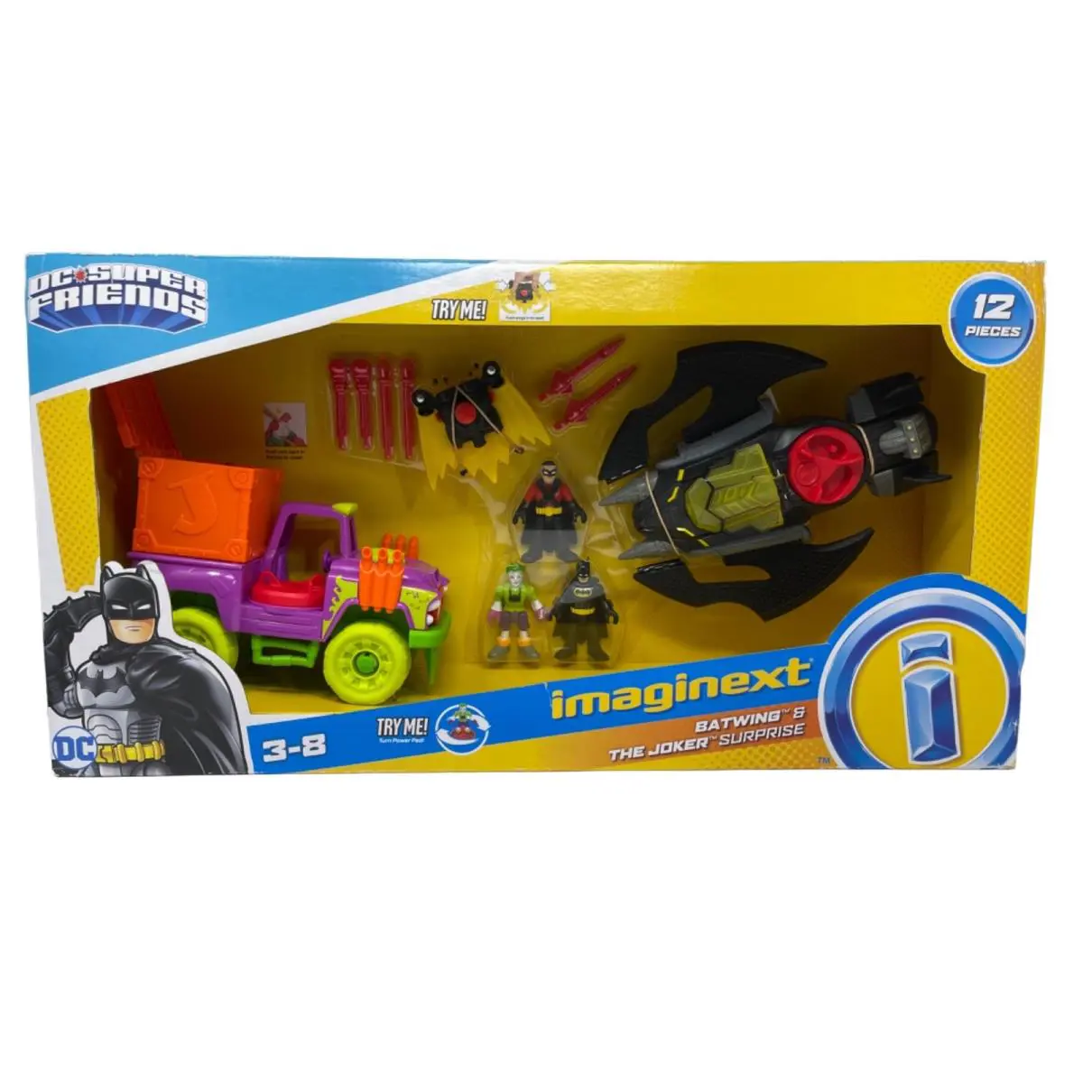 Imaginext DC Super Friends Batwing The Joker Surprise Playset
