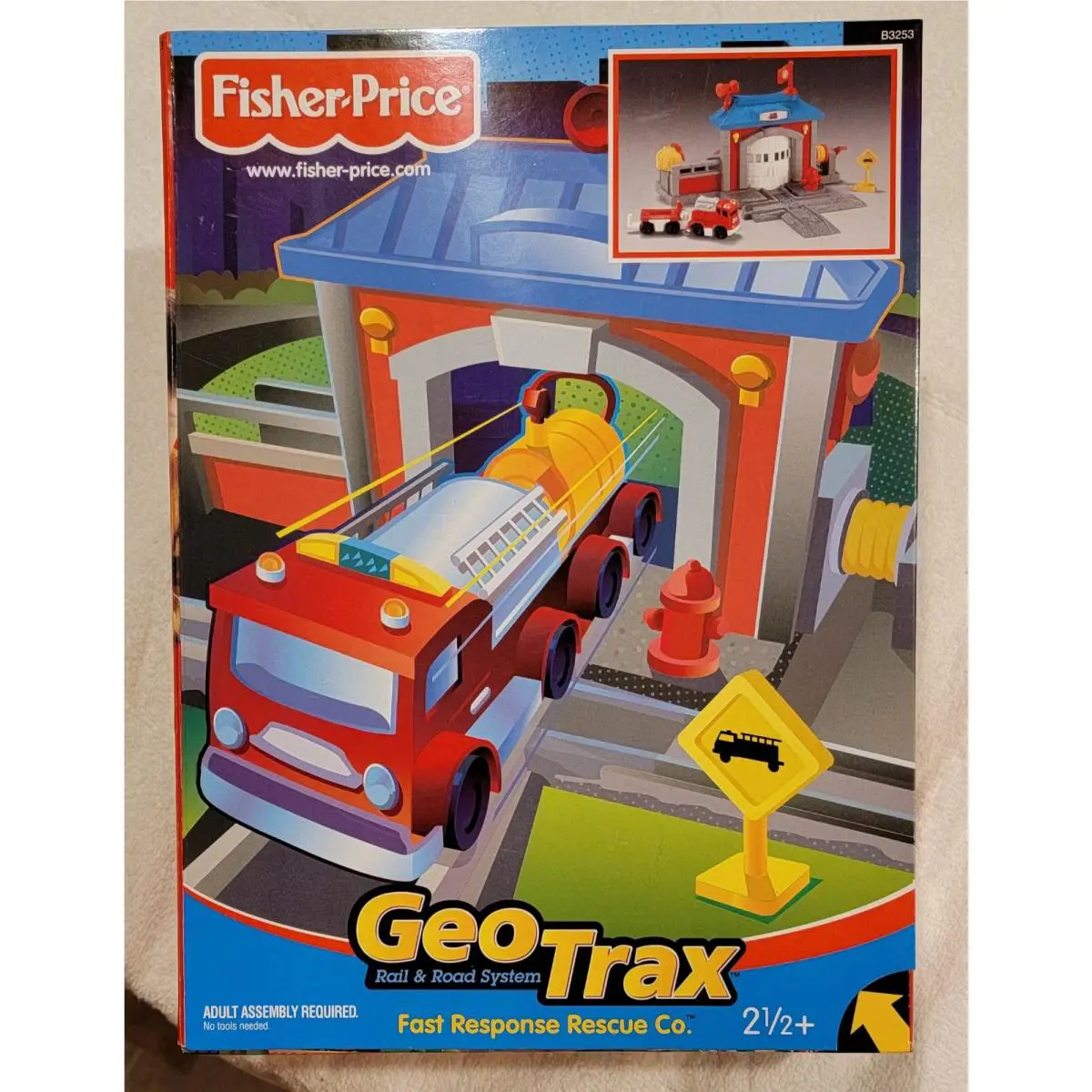 Geotrax Fast Response Rescue Co. Fisher-price B3253 2003