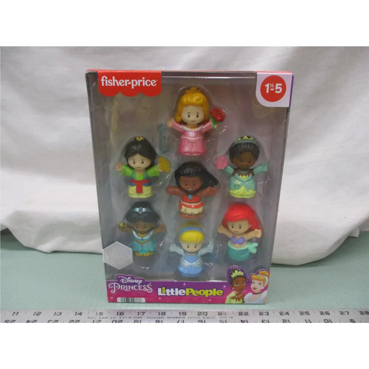 Fisher Price Little People Disney Princess Mulan Moana Jasmine Ariel Aurora