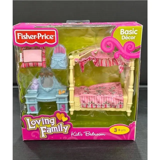 Fisher Price Loving Family Kid`s Bedroom Set IN Package 2010