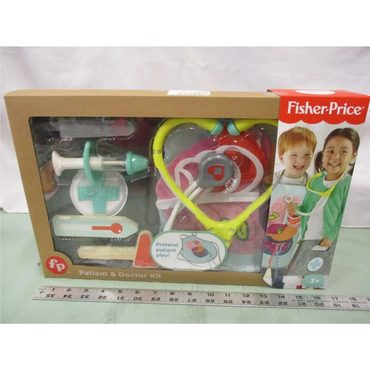 Fisher Price Patient Doctor Kit Play Set Pretend Toy Play Imagination Help Fun